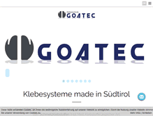 Tablet Screenshot of goatec.net